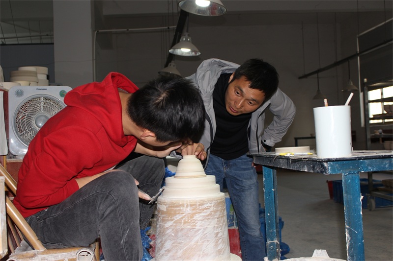 窑口人物志：刘建锋老师利坯指导